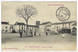 MAUBOURGUET (65) - Les Hautes Pyrénées - Place Aux Grains - Ed. Labouche Frères, Toulouse - Maubourguet