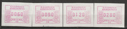 GRECE - Timbres De Distributeurs : ATM/Frama - N°9 ** (1991-92) 08 Aéroport - ATM/Frama Labels