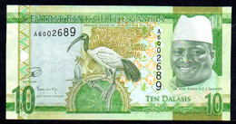 570-Gambie Billet De 10 Dalasis 2005 A600 Neuf - Gambia