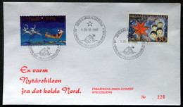 Greenland 1996 Cover  Minr.298Y KANGERLUSSUA   (lot  422 ) - Storia Postale