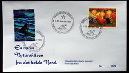 Greenland 1999 Cover  Minr.345  KANGERLUSSUA   (lot  422 ) - Lettres & Documents