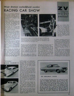 Racing Car Show (11.02.1965)  Autosalon, Londen - Otros & Sin Clasificación