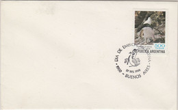 Argentina 1980 Adelie Penguin FDC (50843) - Faune Antarctique