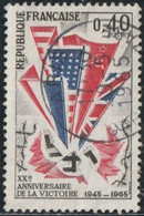 France 1965 Yv. N°1450 - 20e Anniversaire De La Victoire - Oblitéré - Oblitérés