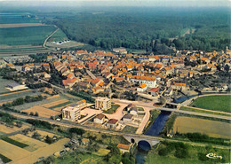 52-CHATEAUVILLAIN- VUE GENERALE AERIENNE - Chateauvillain