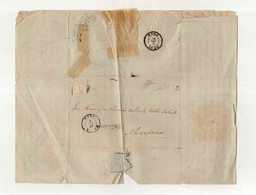 Cx17 A) Portugal Carta Marca Postal 1860 BEJA FARO PORTIMÃO > José Francº Moreira Brito Velho Da Costa Messejana - Andere & Zonder Classificatie