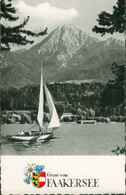 Österreich - Echtfotokarte Gruss Vom FAAKERSEE / Kärnten - Faakersee-Orte