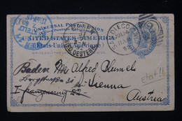 ETATS UNIS - Entier Postal De San Diego Pour L 'Autriche En 1892 - L 77665 - ...-1900