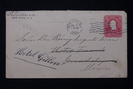 ETATS UNIS - Entier Postal Commercial De New York En 1904 Pour Mexico - L 77691 - 1901-20