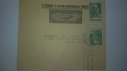 FRANCE - Bande Journal  S. Pasquet Affranchie Avec 2 5F Gandon Dont Un Annulé Au Crayon - A Voir - Storia Postale