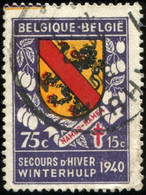 COB  542- V 4 (o) / Yvert Et Tellier N° : 542 (o) Lignes De Repères Dans La Marge - 1931-1960