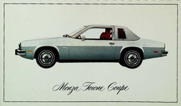 ► CHEVROLET Monza Towne Coupe 1976  - Publicité Automobile Chevrolet  (Litho. U.S.A.) - Rutas Americanas