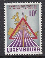 Luxemburg 1986 European Year Of Traffic Security 1v ** Mnh (50847C) - Unused Stamps