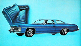 ► CHEVROLET Impala Custom Coupe 1974  - Publicité Automobile Chevrolet  (Litho. U.S.A.) - Rutas Americanas