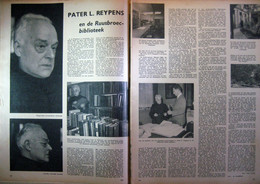 Pater Léonce Reypens. Ruusbroecbibliotheek Antwerpen (27.12.1962) - Other & Unclassified