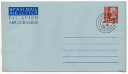 HONG KONG - AEROGRAMME 50c./ ENTIER / STATIONERY - Postal Stationery