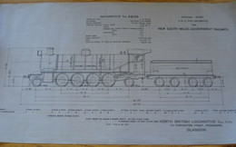 NEW SOUTH WALES GOVERNMENT RAILWAYS C. 1910 ENGINEER'S - Other Plans