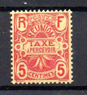 Réunion Taxe N°6 Neuf Charniere - Postage Due