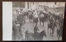Militaires à Identifier 1914/18 Carte Photo à Identifier. (Cavaliers, Officiers ?? ) - Da Identificare