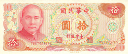 10 Taiwan Dollar UNC - Taiwan