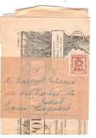REF2393/  TP PO574 S/Manchon Complet De Rixensart > Horion Hozemont - Typografisch 1936-51 (Klein Staatswapen)