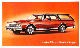 ► CHEVROLET Caprice Classic Station Wagon 1979  - Publicité Automobile Chevrolet   (Litho. U.S.A.) - American Roadside