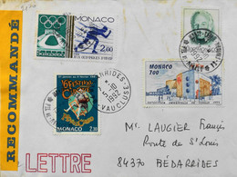 Monaco > 1990-1999 > Lettre Recommandée Vers La France - Datée 1992 - TBE - Covers & Documents