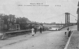 Creil           60       Le Nouveau Pont De Fer Vu De L'amont         (voir Scan) - Creil