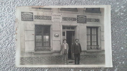 CARTE PHOTO - DEVANTURE ASSURANCE LA PREVOYANCE ACCIDENTS AGENCE PARIS 23 RUE DE LONDRES - Banques