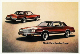► CHEVROLET  Caprice Classic Sedan 1981 Publicité Automobile Chevrolet   (Litho. U.S.A.) - American Roadside