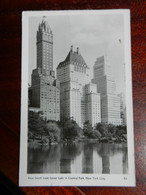 20079) NEW YORK CITY VIEW FROM LOWER LAKE CENTRAL PARK VIAGGIATA FRANCOBOLLO HONORING RAILROAD ENGINEERS - Central Park