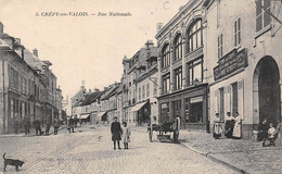 Crépy En Valois       60         Rue Nationale Dont Fabrique De Meubles        (voir Scan) - Crepy En Valois