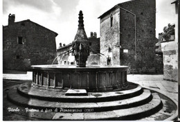 VITERBO - FONTANA DI PIANASCARANO - ED.MILIONI VERA FOTO FOTOTIPIA BERRETTA  - NVG FG - C059 - Viterbo