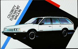 ► CHEVROLET Celebrety Eurosport Wagon  1986 - Publicité Automobile Chevrolet   (Litho. U.S.A.) - American Roadside