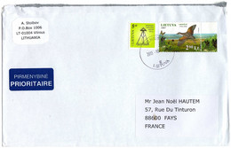 Lituanie 2007 - " Râle Des Genets"  Sur Lettre Ayant Voyagée - Werbestempel