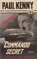 PAUL KENNY  COMMANDO SECRET N° 35  REEDITION DE 1968 - Fleuve Noir