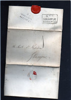 CG55 - Lett. Da Edimburgo 11/10/1838 Per Glasgow - ...-1840 Prephilately