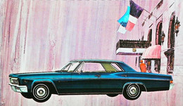 ► CHEVROLET Impala Sport Sedan 1966   -  Automobile Chevrolet (Litho. U.S.A.) - American Roadside