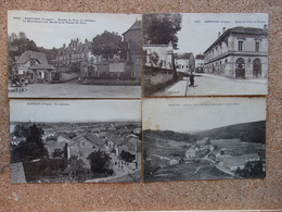 XERTIGNY Lot De 4 Cartes - Xertigny