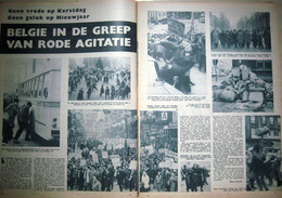 Belgie In De Greep Van De Rode Agitatie (betoging, De Eenheidswet) (05.01.1961) Brussel - Bruxelles - Antwerpen - Gent - Andere & Zonder Classificatie