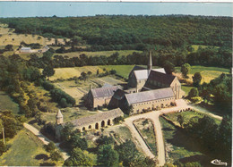 22. PLENEE JUGON. CPSM. VUE AERIENNE.  MONASTERE DE BOQUEN. - Plénée-Jugon