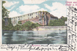 AK Moritzburg - Gruss Aus Halle A.S. - Litho - 1906  (52755) - Moritzburg