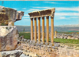 Asie > Liban Lebanon BAALBEK  Les Six Colonnes De Jupiter (ruines Romaines) Timbre Stamp LIBAN - Etat = Voir Description - Libanon