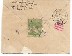 Greece 1915 XV Division 5th Army Cover To Alexandria Egypt - Lettres & Documents