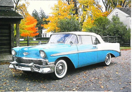 ► CHEVROLET Bel Air  Convertible 1956 - US Card - Rutas Americanas