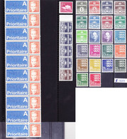 Denmark Big Lot Of Definitives With High Face Value (DKK 239,86) All MNH **, Start Below Face Value! - Collections