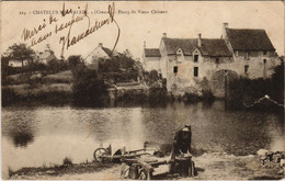 CPA Chatelus Malvaleix Etang Du Vieux Chateau FRANCE (1050566) - Chatelus Malvaleix