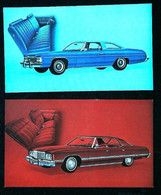 ► LOT 2 Classic Automobile CHEVROLET (Litho. U.S.A. Advertising Manufacturer / Dealer Postcard) - American Roadside