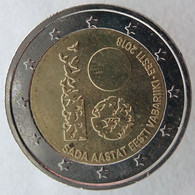 ET20018.2 - ESTONIE - 2 Euros Commémo. 100 Ans République D'Estonie - 2018 - Estonia