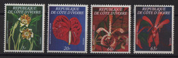 Cote D Ivoire - N°462A à 462D - Orchidees - Cote 270€ - ** Neufs Sans Charniere - Ivory Coast (1960-...)